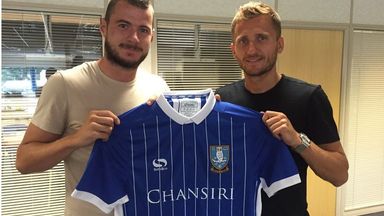 Image of Pudil (left) and Abdi (right) will strengthen the Sheffield Wednesday squad (pic from @swfc)