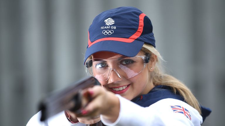 Amber Hill will represent Great Britain in shooting at the Rio Olympics