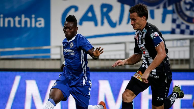 Christian Atsu featured for Chelsea in pre-season