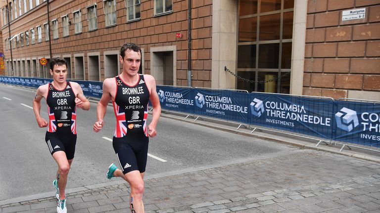 Alistair Brownlee and Jonathan Brownlee will be pushing for place on the podium 