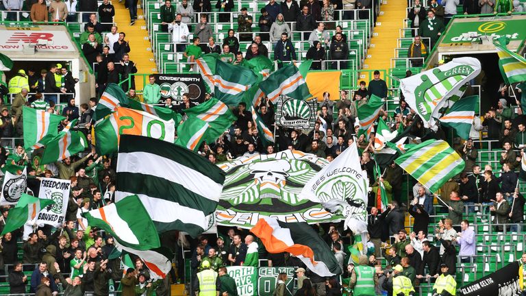 Celtic have a 2900-capacity safe standing area at Celtic Park in Glasgow