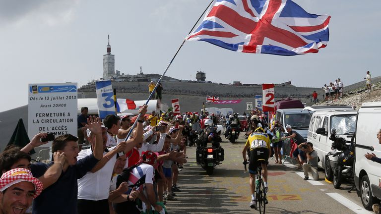 Mont Ventoux is one of the toughest climbs in cycling