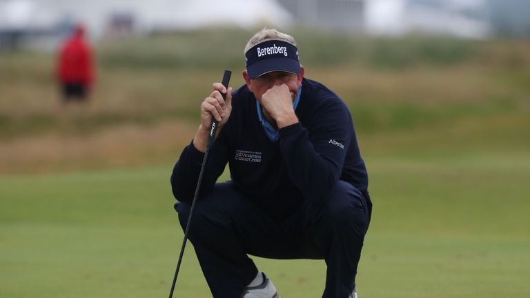 The 53-year-old hadn't appeared at The Open since 2010