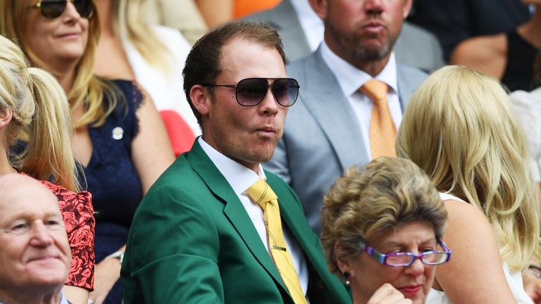 Willett was a guest in Wimbledon's Royal Box last week