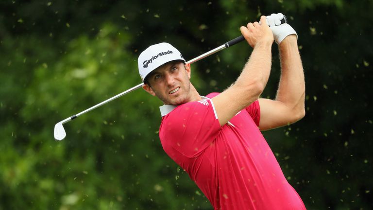 Dustin Johnson missed the cut after rounds of 77 and 72