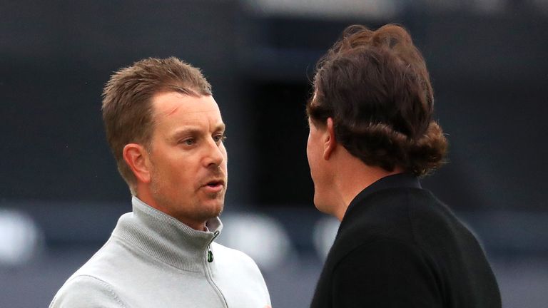 Henrik Stenson and Phil Mickelson will go head-to-head again in the final round