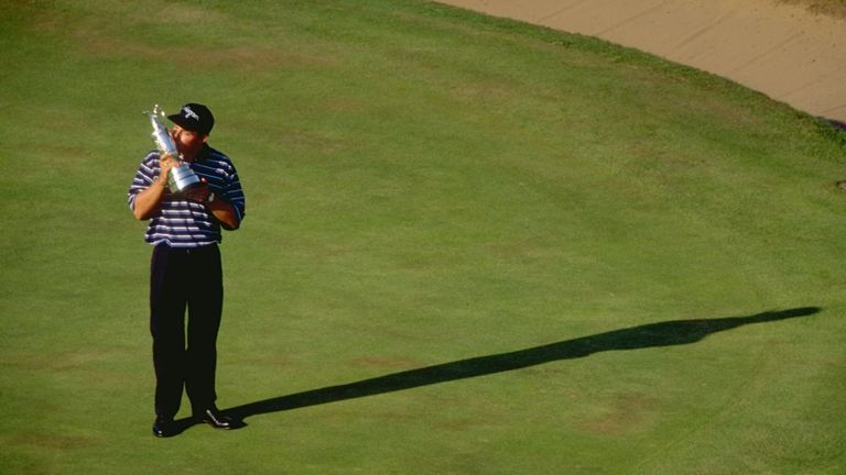 Justin Leonard finished joint runner-up behind Paul Lawrie in 1999