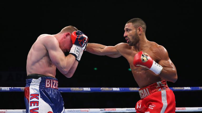 Kell Brook (right) can shine in his toughest fight so far, says Johnny Nelson