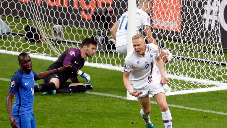 Kolbeinn Sigthorsson of Iceland was the best player at Euro 2016, say Sky Sports readers