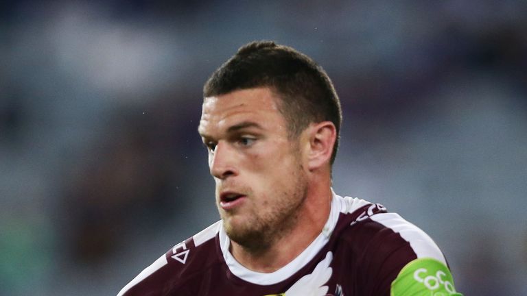 Luke Burgess made his Red Devils debut alongside Feleti Mateo 