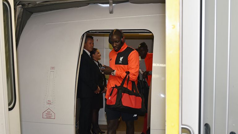 Sakho was part of Liverpool's pre-season tour of the United States but was sent home early