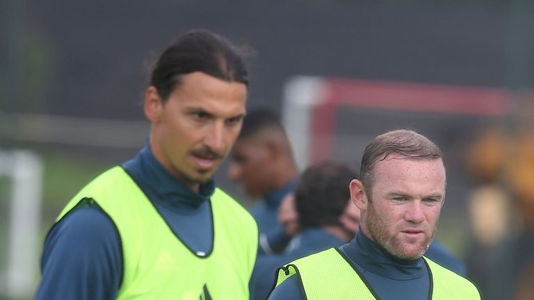 Rooney and Ibrahomovic are set to play together for United