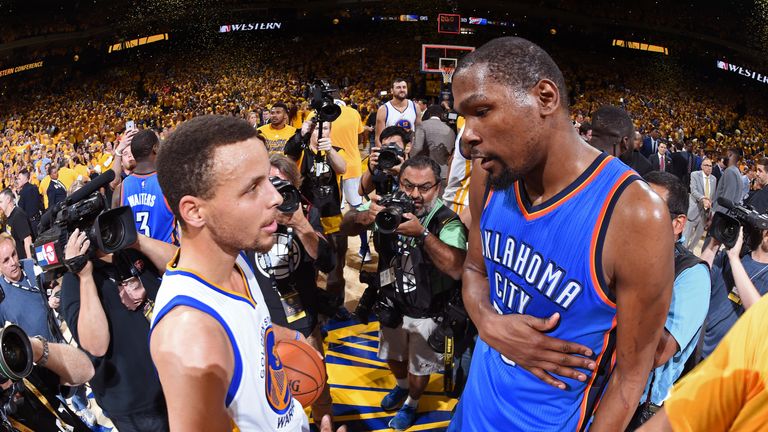 Curry and Durant will be a formidable duo next season