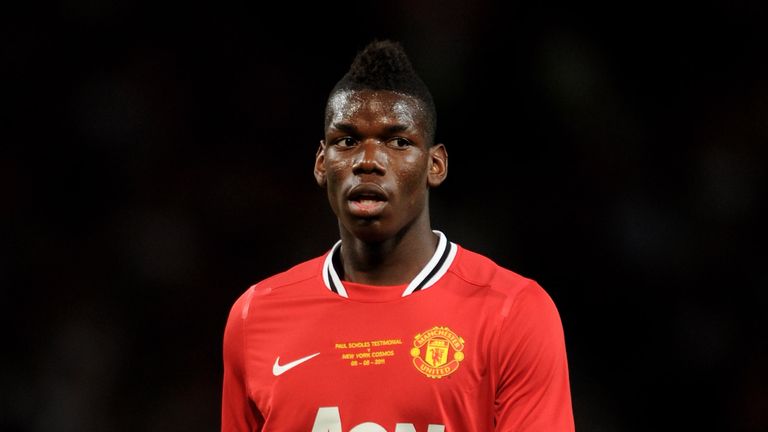 Pogba left United in 2012 on a free transfer after failing to establish himself as a first-team regular