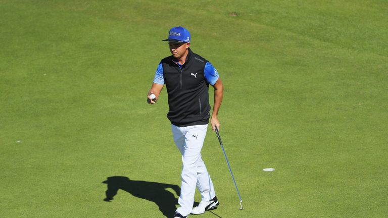 Rickie Fowler overcame illness to fire a 69