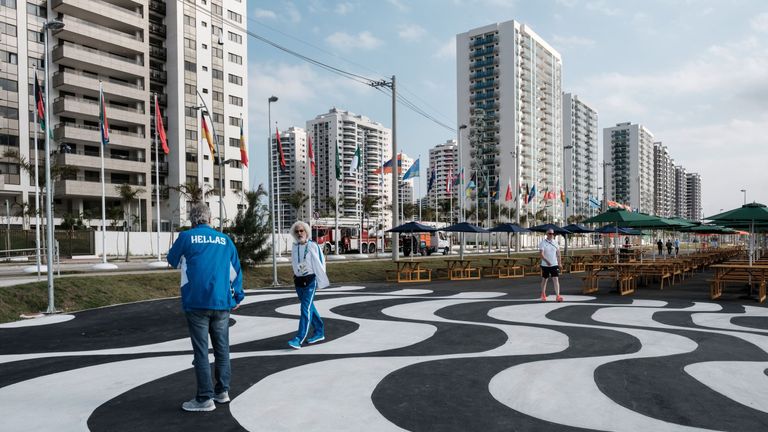 Trouble with the athletes village has been one of many problems in the run-up to the Games