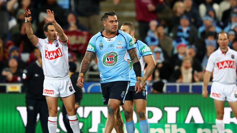 Andrew Fifita is sent to the bin