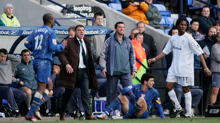 Phil Brown formed a good partnership with Allardyce at Bolton
