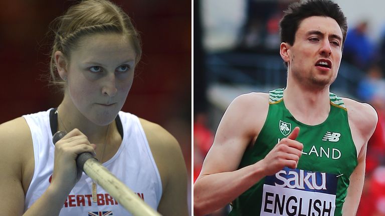 Holly Bradshaw and Mark English all set for the Olympics this summer