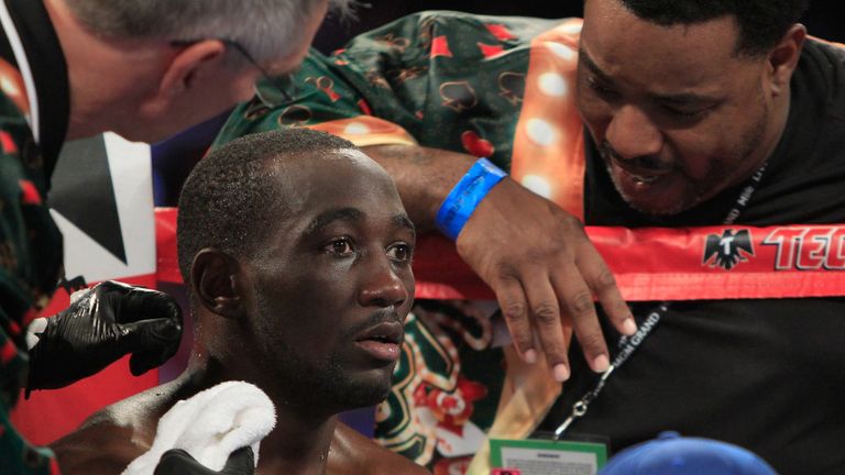 Crawford was calm and composed from the first to final bell
