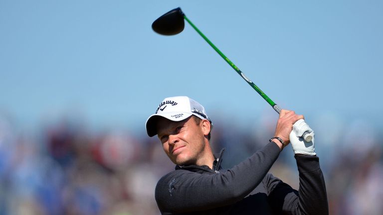 Danny Willett struggled to get to grips with the greens