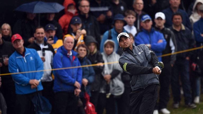 Jason Day found the elements at Royal Troon tough to deal with