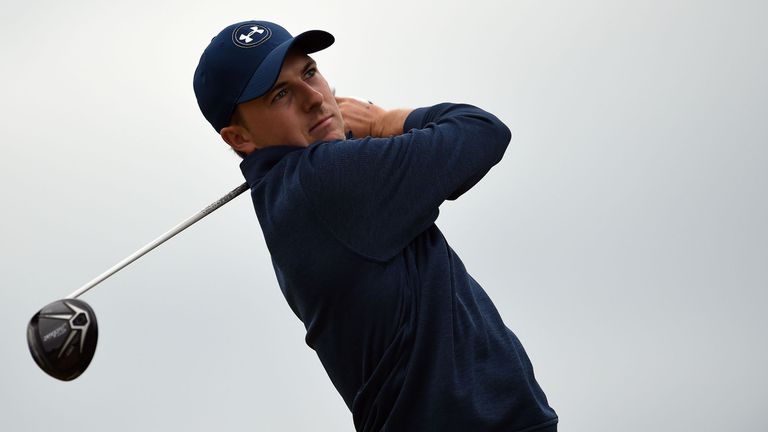 Jordan Spieth made the cut right on the mark of four over