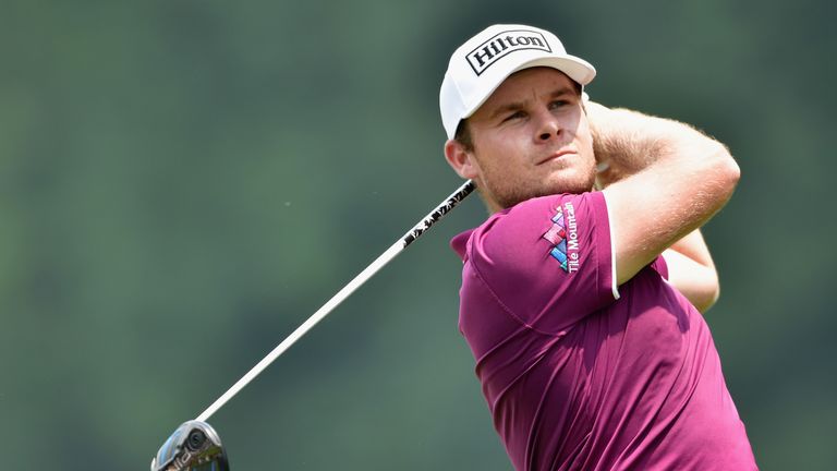 Tyrrell Hatton finished his round with back-to-back birdies