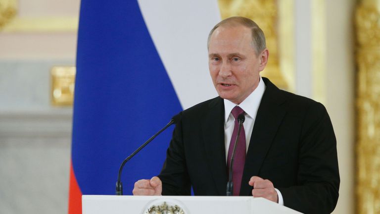 Vladimir Putin says the Paralympic ban is 'outside humanity'