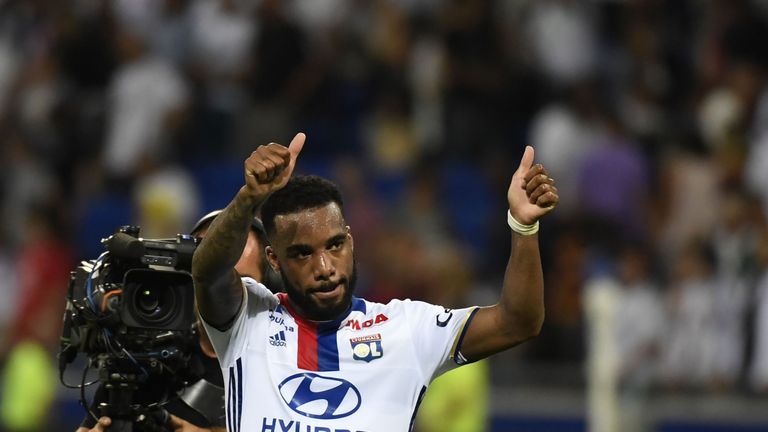 Alexandre Lacazette was heavily linked with a Premier League move last summer