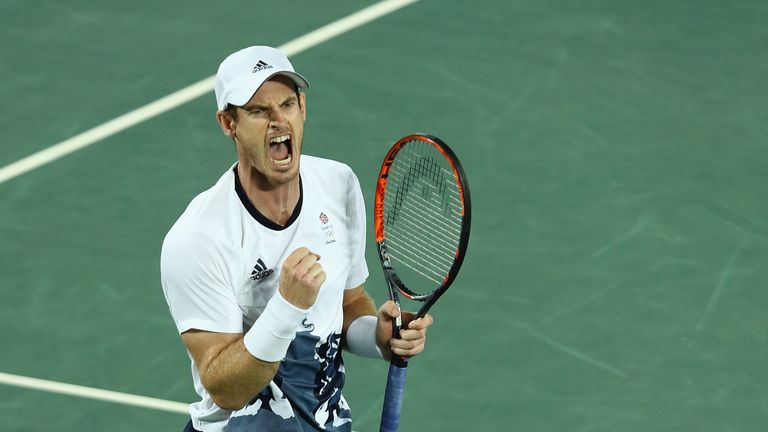 Andy Murray became the first person in history to defend an Olympic singles tennis title
