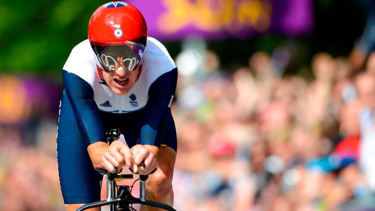 Sir Bradley Wiggins won time trial gold at London 2012