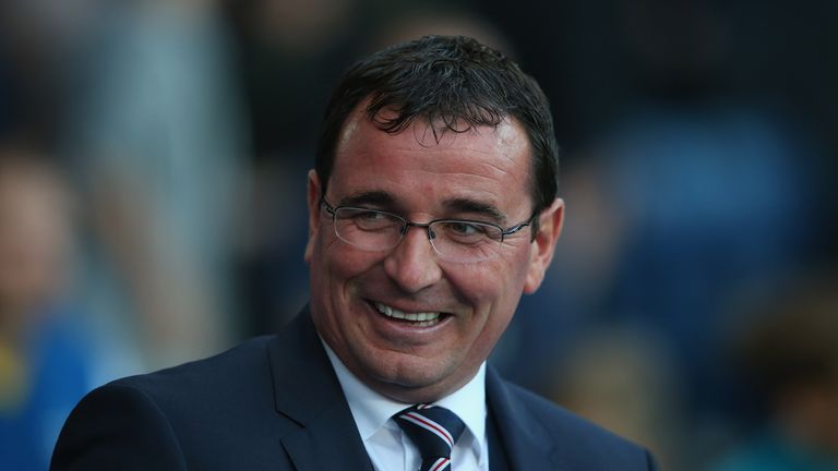 Blackpool boss Gary Bowyer