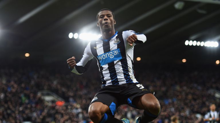 Georginio Wijnaldum scored four goals in Newcastle's 6-2 win over Norwich last season