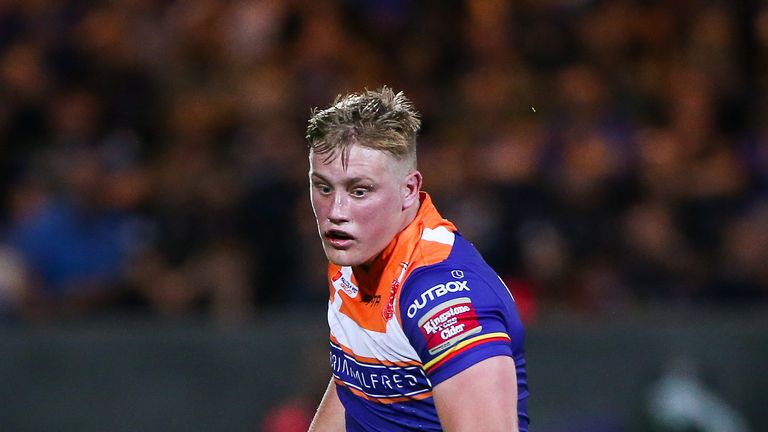 James Greenwood crossed for Hull KR against their Super League opponents. 