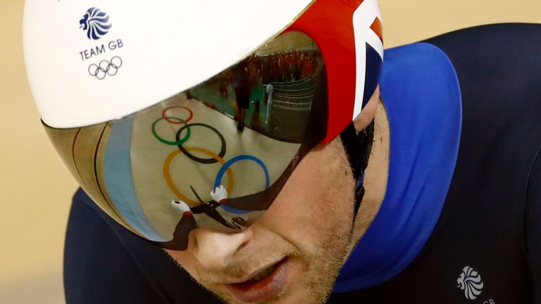 Jason Kenny won three cycling golds