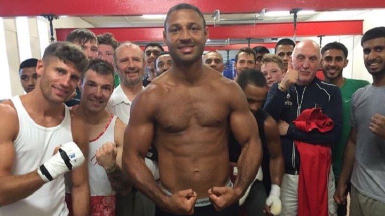 Kell Brook has packed on the muscle for the Gennady Golovkin bout
