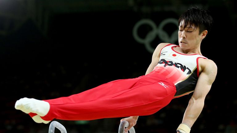 Kohei Uchimura of Japan is a tall order to defeat