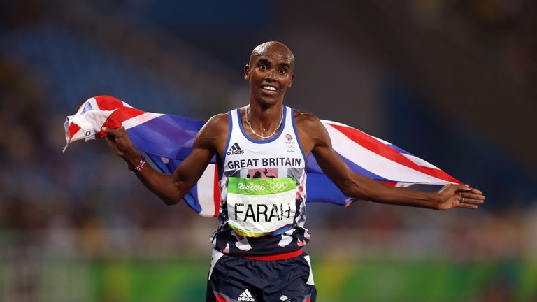 Farah completed the double double in Rio when he added 5,000m and 10,000m gold medals to those he won in London
