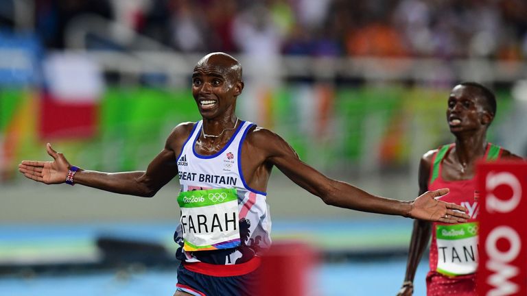 Mo Farah added two more gold medals to his collection