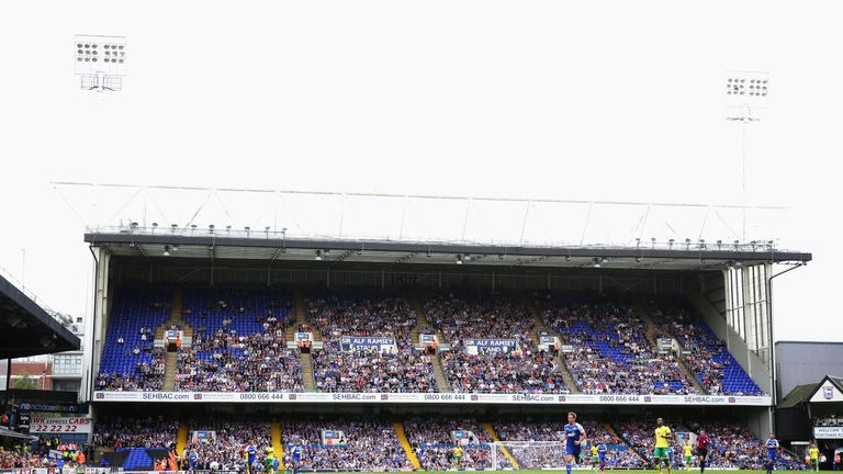 Arrests were made at the Portman Road fixture