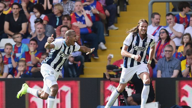 Salomon Rondon headed West Brom to victory at Crystal Palace