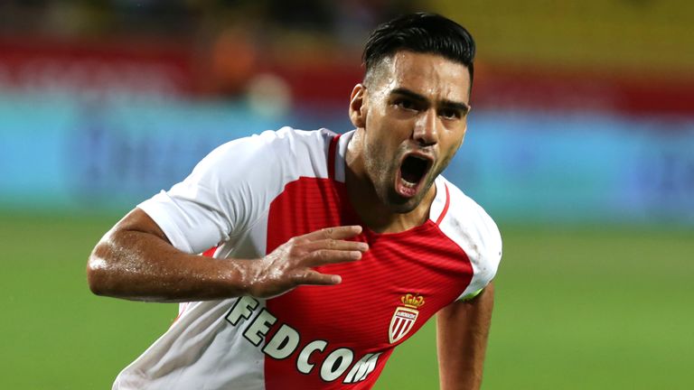 Radamel Falcao is wanted by Chinese Super League club Tianjin Quanjian