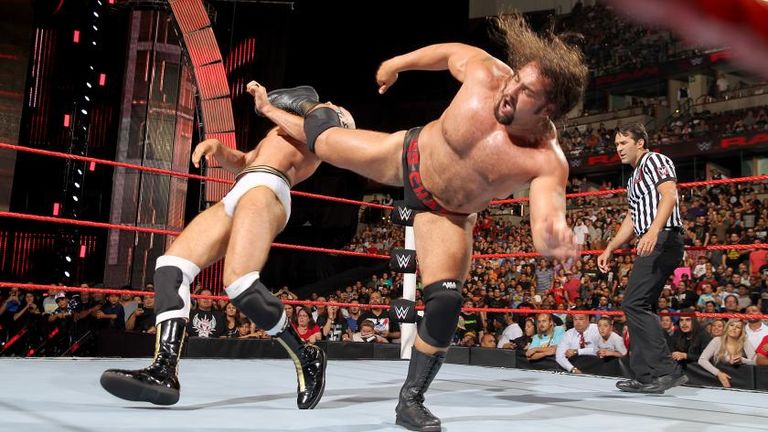 Rusev beat Cesaro on Raw to retain the United States Title