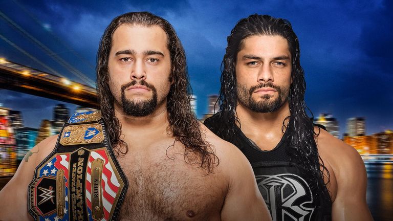 Rusev will defend the United States Titles against Roman Reigns at SummerSlam