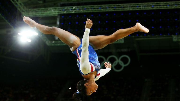 Simone Biles will attempt to add a third gold medal to her tally