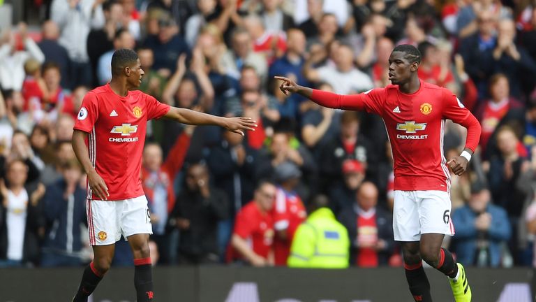 Welcome To Cynosure Temitope's Blog.: Paul Pogba Celebrates With Marcus ...