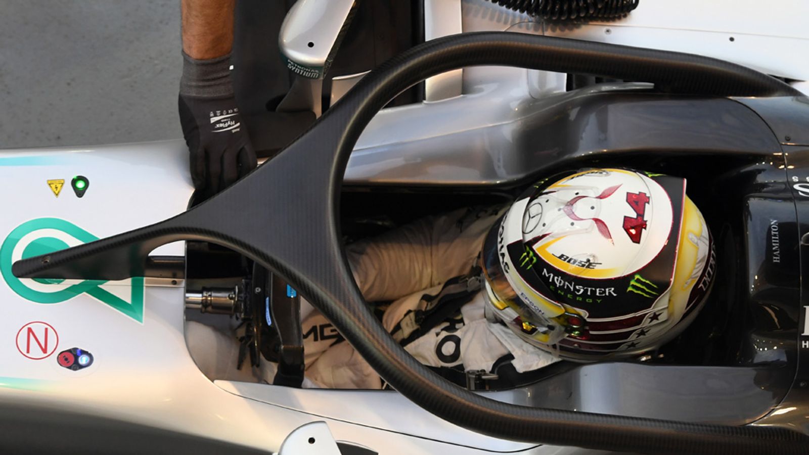 Lewis Hamilton runs Halo for first time in Singapore GP practice F1 News