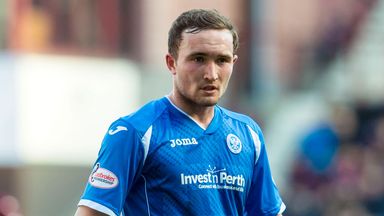 Image of St Johnstone's Chris Kane scored the winner against Hearts on Saturday