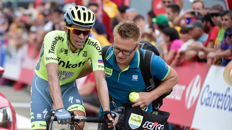 Contador moved up to fourth overall